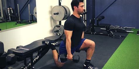 db bulgarian split squat 1 12 rep style